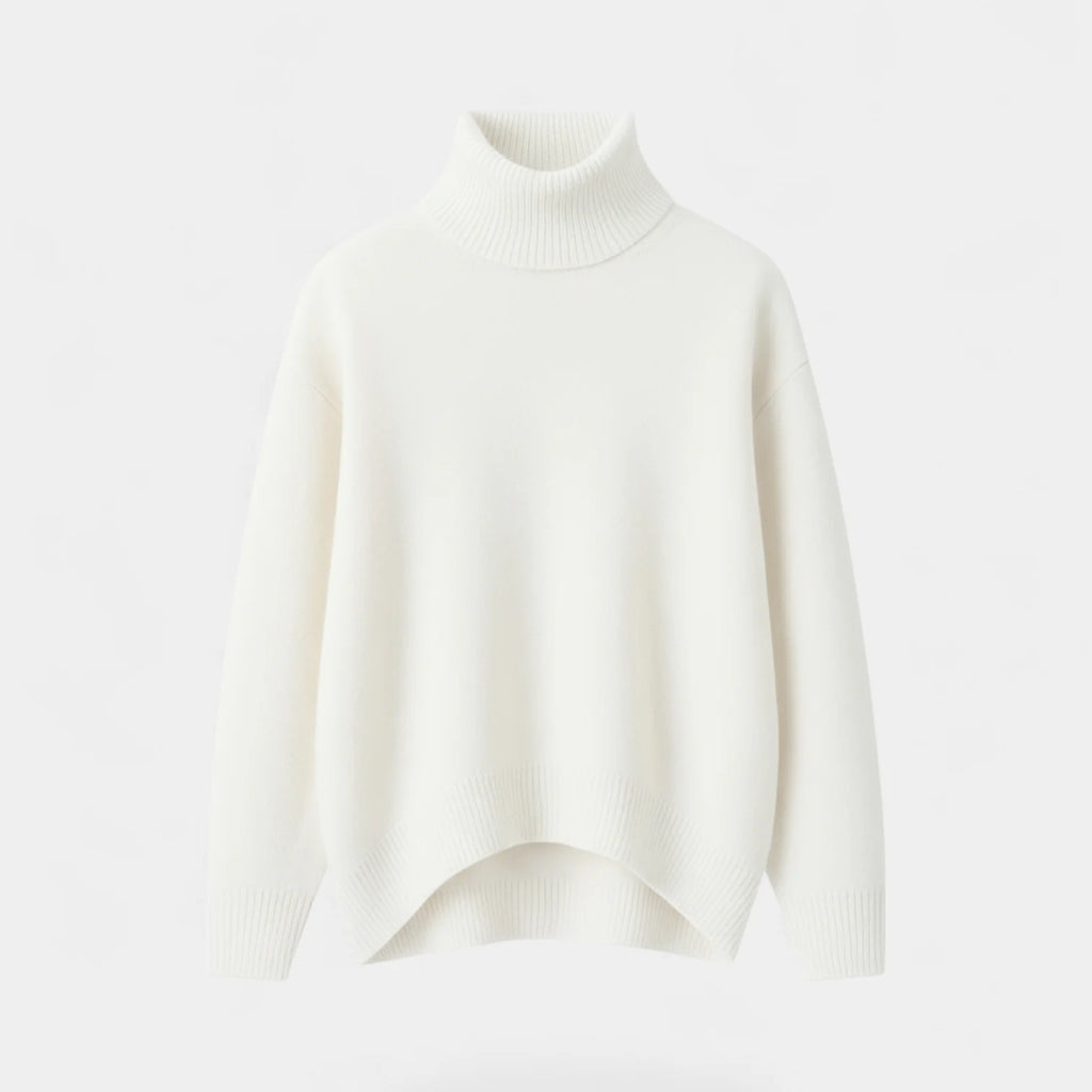 Cashmere Turtleneck Sweater for Women | Classy Design | Warm and Stylish Knitwear for Casual or Office Wear
