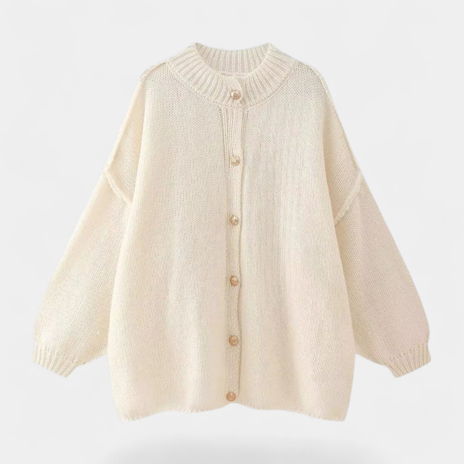 Oversized Soft Knit Cardigan for Women - Cozy Layering Piece for Casual Wear and Everyday Comfort