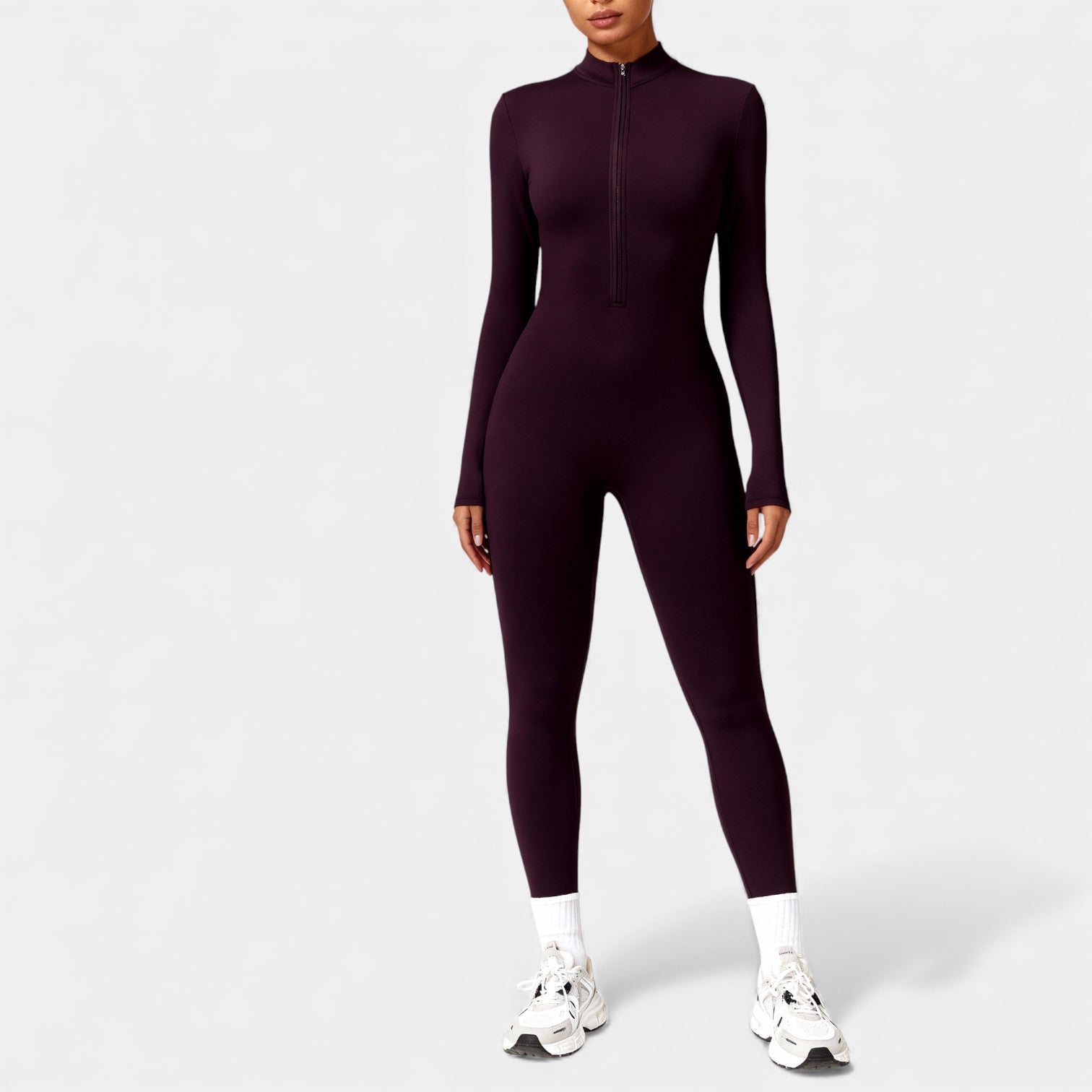 Sculpting Activewear Jumpsuit for Women - Stretchy Fabric, Form-Fitting Design, Ideal for Gym and Casual Wear