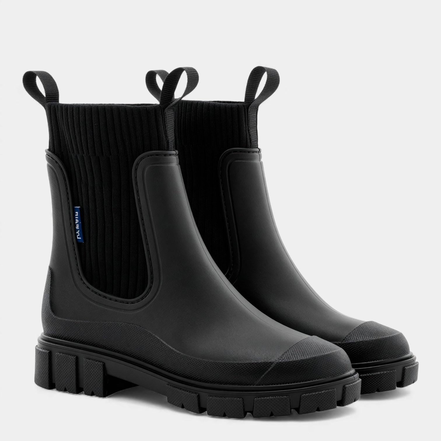 Waterproof Slip-On Chelsea Boots for Women | Durable Material | Stylish Everyday Footwear | Ideal for Rainy Weather