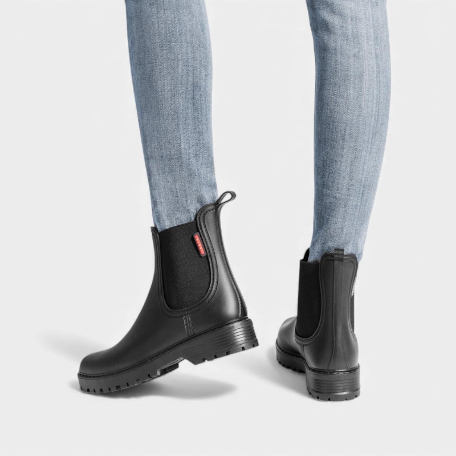 Waterproof Slip-On Chelsea Boots for Women – Stylish and Durable Footwear for Everyday Wear