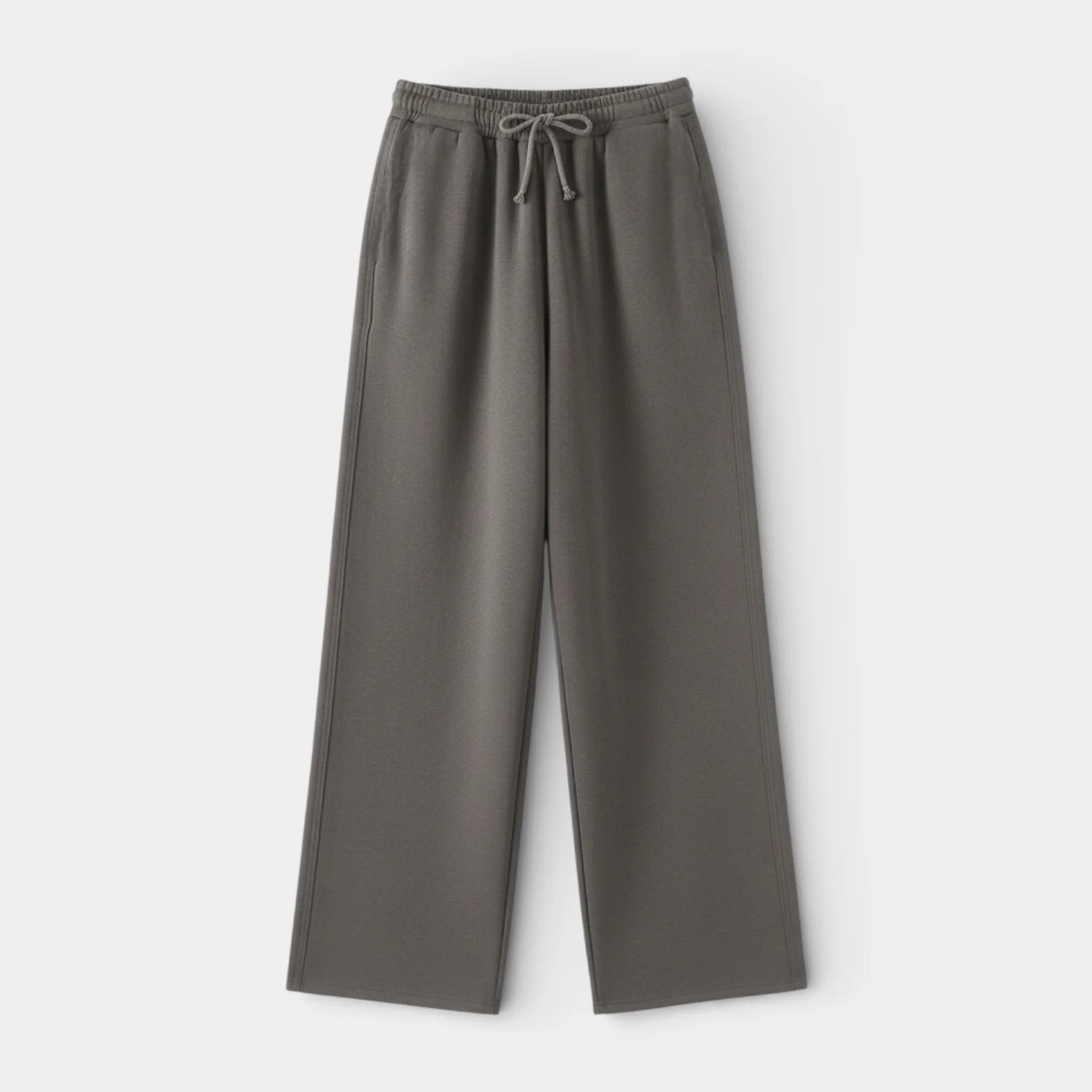 Women's Relaxed Fit Hoodie and Straight-Leg Pants Set - Pullover Style for Casual Wear, Comfortable Fabric