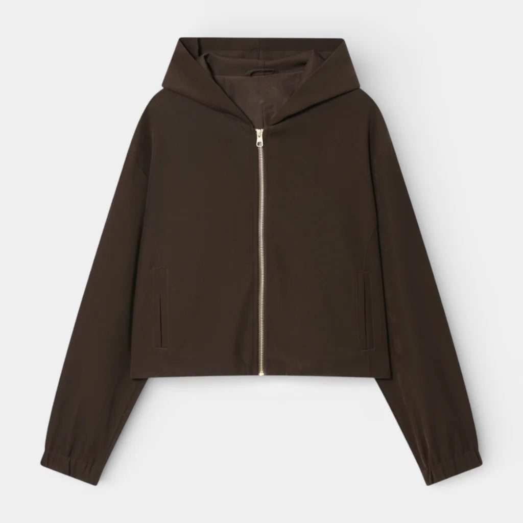 Women's Zip-Up Hoodie and Straight-Leg Pants Set - Relaxed Fit, Comfortable Cotton Blend for Casual Wear