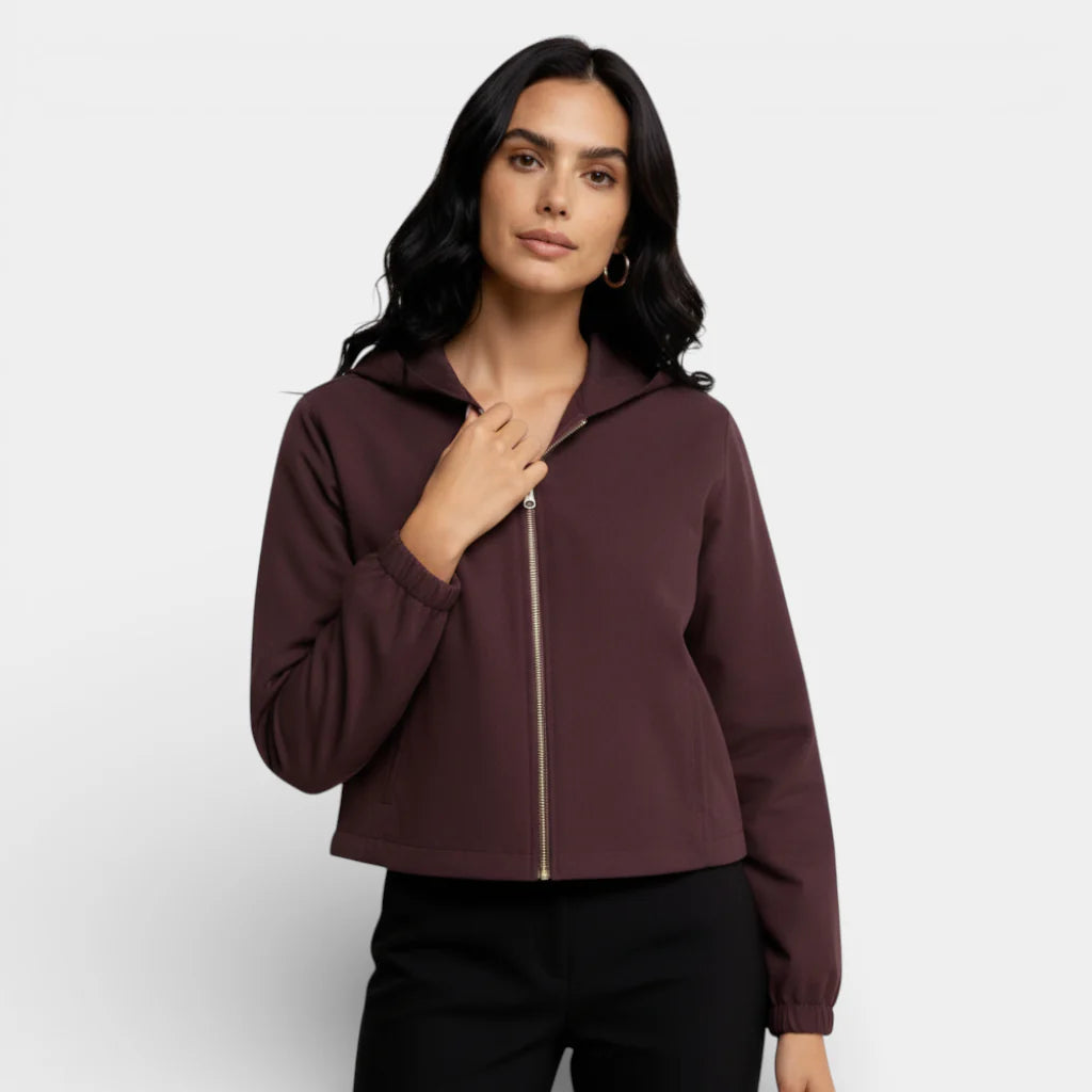 Women's Zip-Up Hoodie and Straight-Leg Pants Set - Relaxed Fit, Comfortable Cotton Blend for Casual Wear