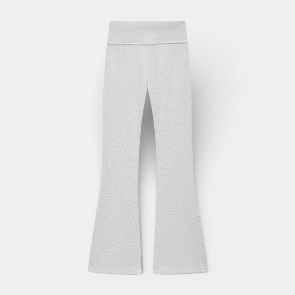 Women's Zip-Up Lounge Jacket and Flare Pants Set | Soft Fabric | Relaxed Fit | Casual Wear for Home or Outings