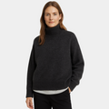 Wool Turtleneck Sweater for Women - Soft Knit, Cozy Design for Casual Wear, Perfect for Layering in Cold Weather